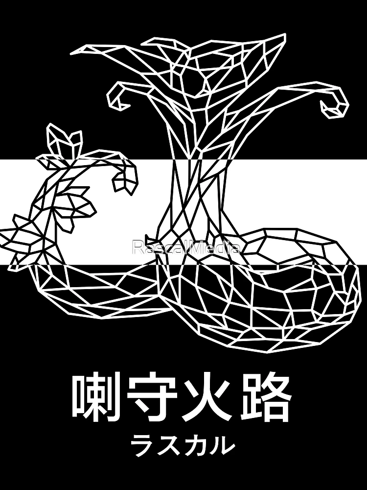 Thumbnail 3 of 3, Scarf, Serperior polygon designed and sold by RascalMedia.