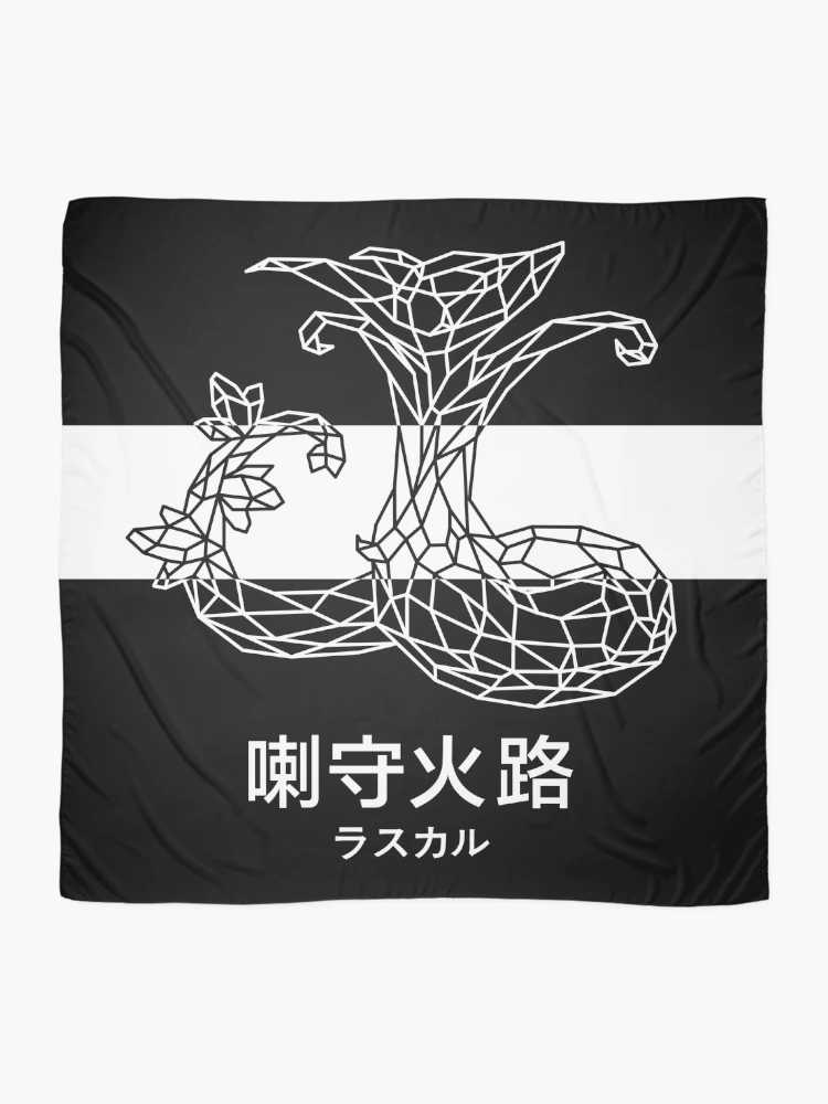 Thumbnail 2 of 3, Scarf, Serperior polygon designed and sold by RascalMedia.