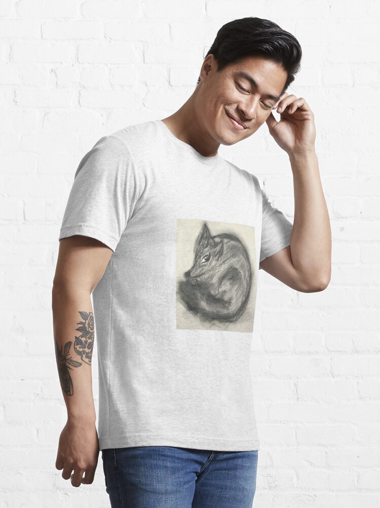 Alternate view of Foxy Pup Essential T-Shirt
