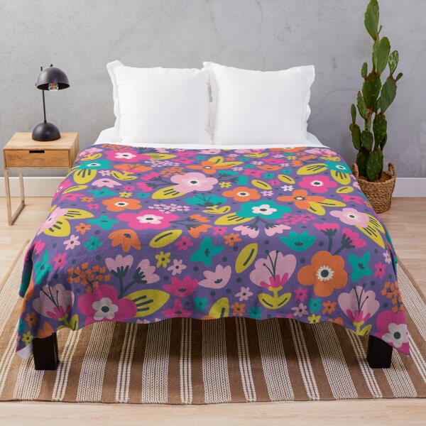 Aperçu de l'œuvre Brights floraux créée et vendue par Allison Romero Design.