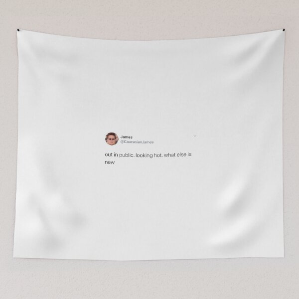 Item preview, Caucasian James Tweet  designed and sold by kendylmccartney.