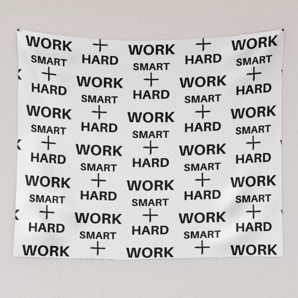 Item preview, Work Smart + Hard designed and sold by RIVEofficial.