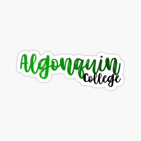 Algonquin College Sticker