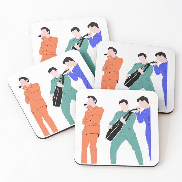 Item preview, Jonas Brothers Suits Color Art designed and sold by Jennifer Armstrong.