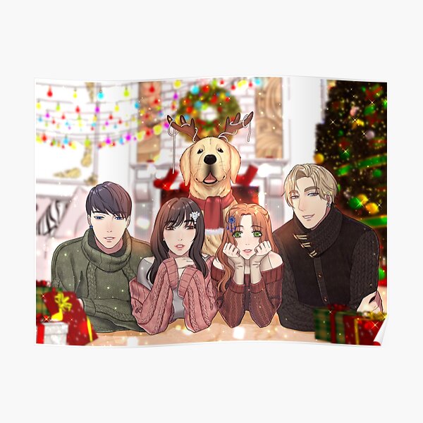 The Second Lead Syndrome Canvas "The Second Lead Syndrome (Christmas illustration 2019)" Poster for