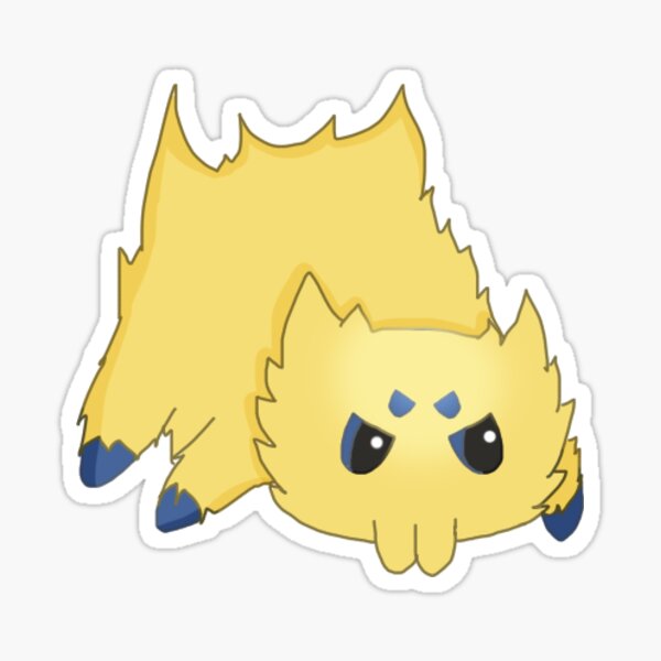Angry Joltik Sticker