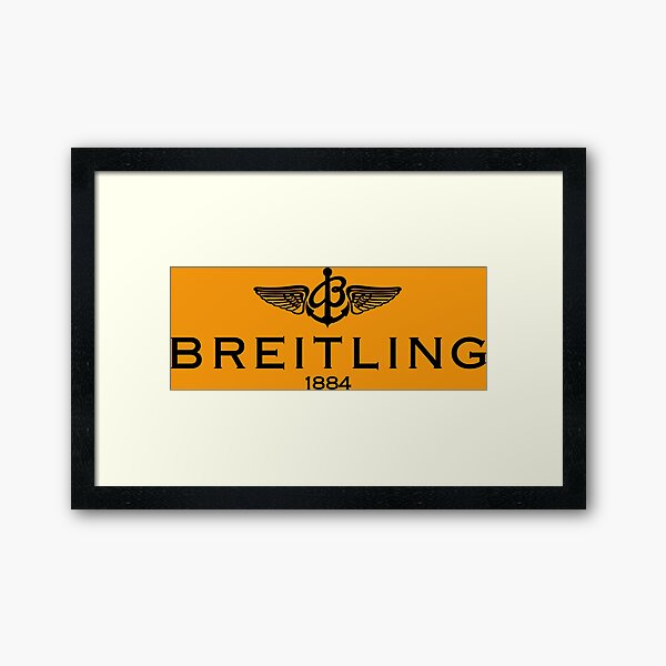 Best Breitling Merchandise Logo Framed Art Print