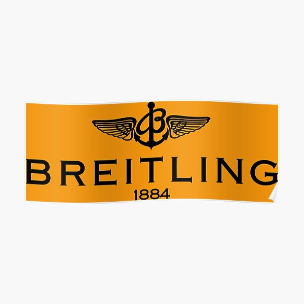 Best Breitling Merchandise Logo Poster