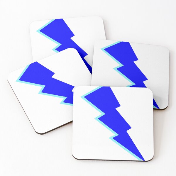 Item preview, light blue and dark blue lightning strike  designed and sold by Angela27.