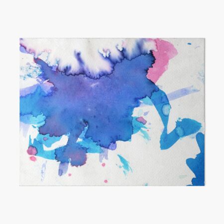 Abstract Bi Flag (Raine) Art Board Print