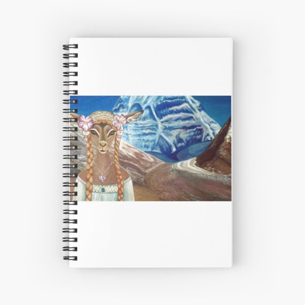 Lady Impala in Tibet's Mount Kailash Spiral Notebook