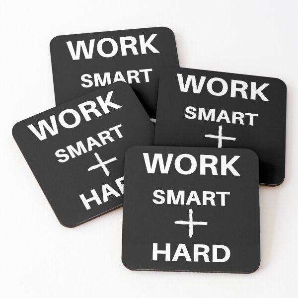 Item preview, Work Smart + Hard designed and sold by RIVEofficial.