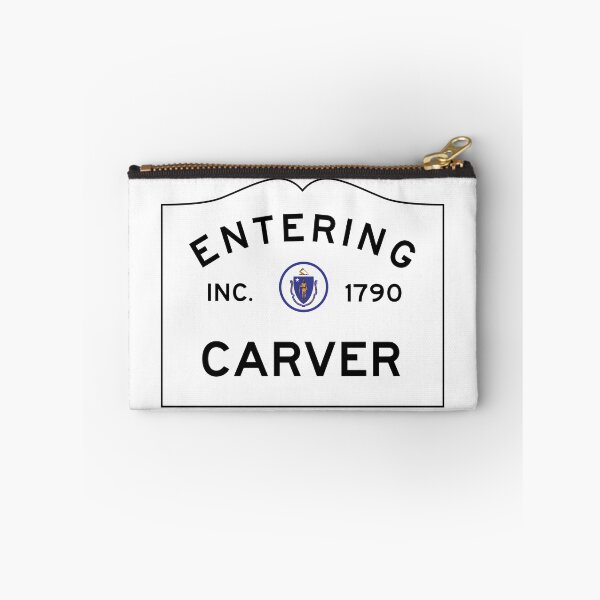 Item preview, Entering Carver Massachusetts - Commonwealth of Massachusetts Road Sign  designed and sold by NewNomads.