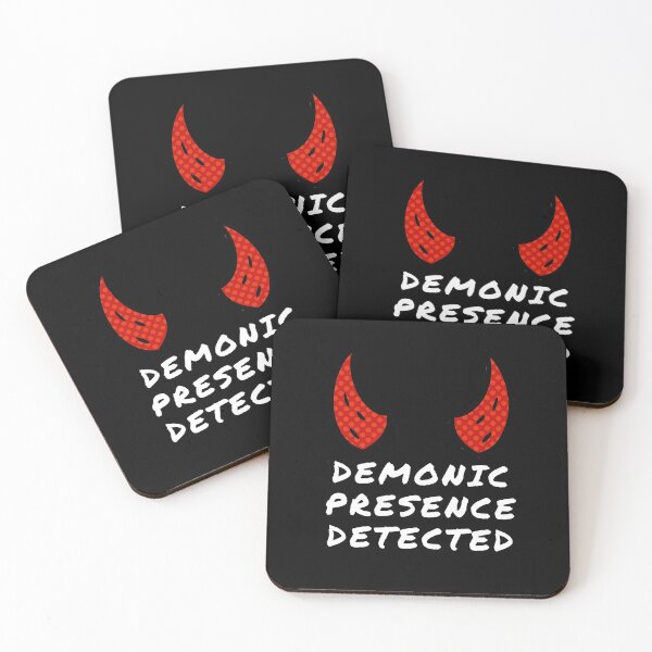 Item preview, Demonic Presence Detected designed and sold by Legit Hooligan.