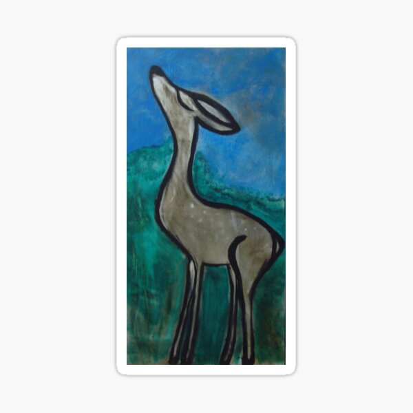 Mary's Deer Sticker