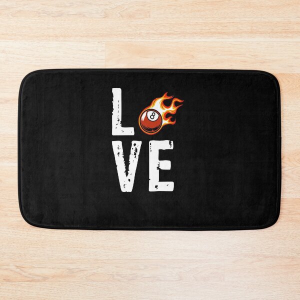 Item preview, Love Billiards Pool Ball designed and sold by TopDawgDesigns.