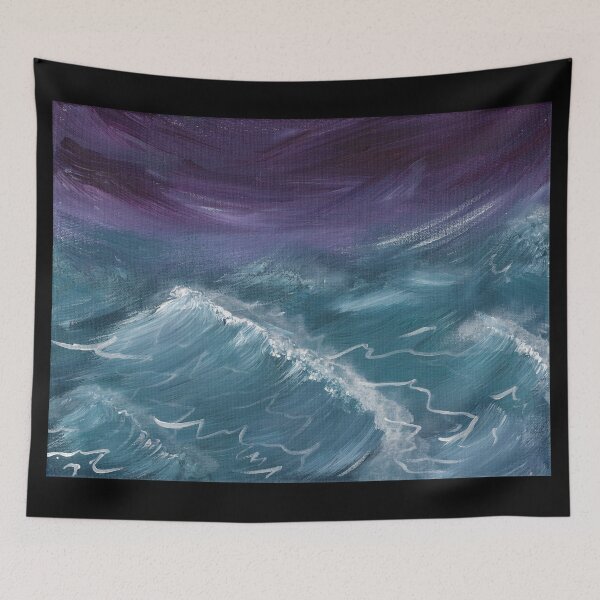 Item preview, Teal Ocean, Purple Sky designed and sold by robinyukiko.