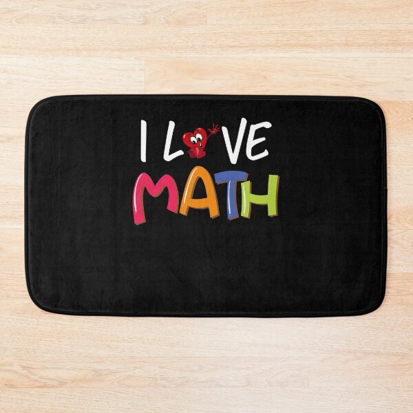 Item preview, I Love Math designed and sold by TopDawgDesigns.