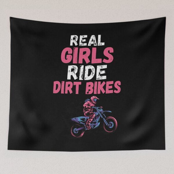 Item preview, Real Girls Ride Dirt Bikes designed and sold by TopDawgDesigns.