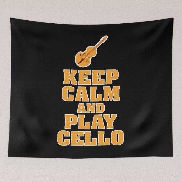 Item preview, Keep Calm And Play Cello designed and sold by TopDawgDesigns.