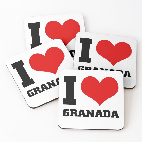 Item preview, I love GRANADA my city designed and sold by Thestarrysky.