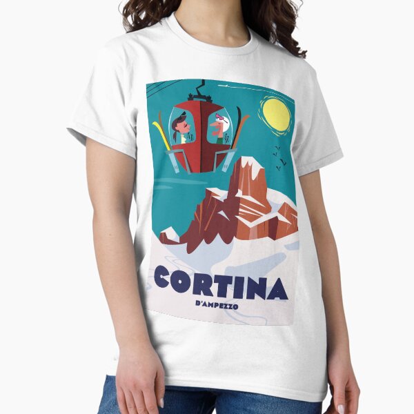 Item preview, Cortina D'Ampezzo poster designed and sold by GAGodel.