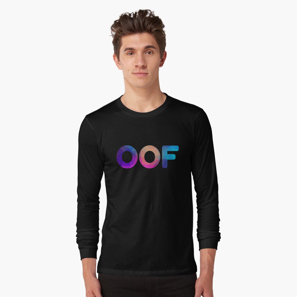 Oof Roblox Meme Funny Noob Gamer Gifts Idea T Shirt By Smoothnoob Redbubble - muscles roblox shirt