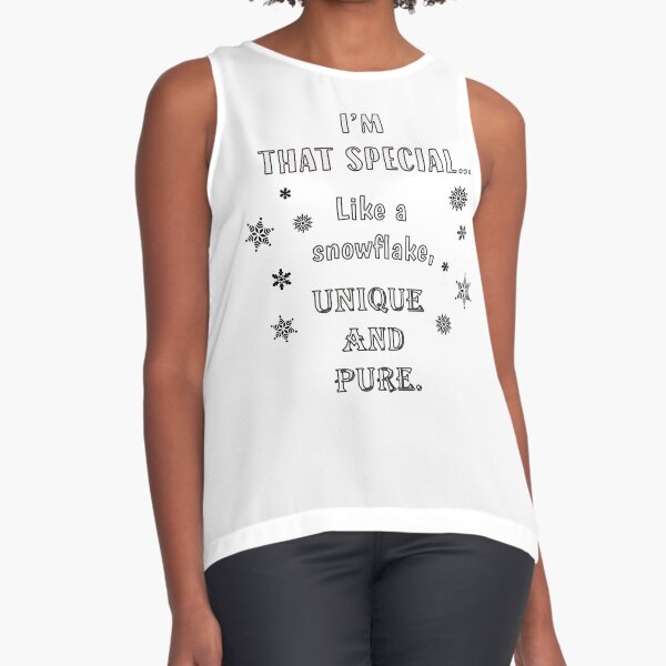 Special Snowflake Sleeveless Top