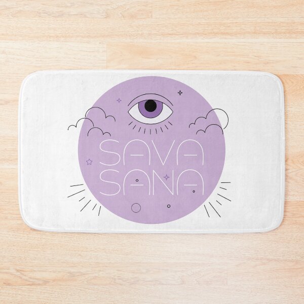 Item preview, HERE FOR THE SAVASANA designed and sold by EdsTshirts.