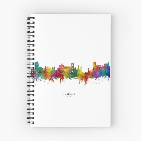 Item preview, Granada Spain Skyline designed and sold by ArtPrints.
