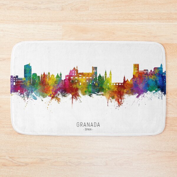 Item preview, Granada Spain Skyline designed and sold by ArtPrints.