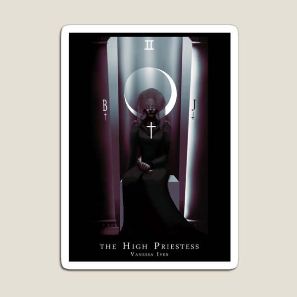 Vanessa Ives, the High Priestess Tarot card Magnet