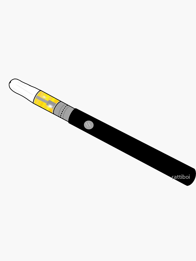 "DAB pen standard" Sticker for Sale by rattiboi | Redbubble