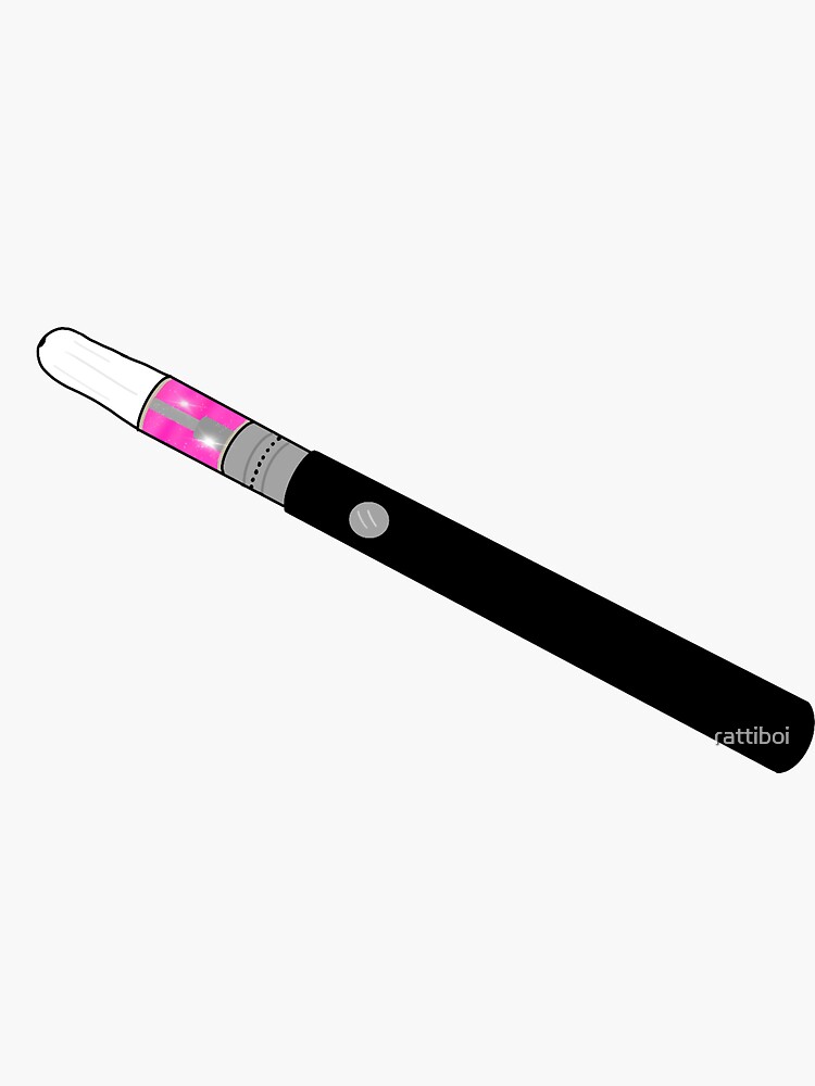 "DAB pen standard pink" Sticker for Sale by rattiboi Redbubble