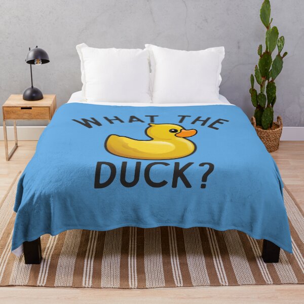 Item preview, What The Duck? Funny Rubber Duck Pun  designed and sold by alenaz.