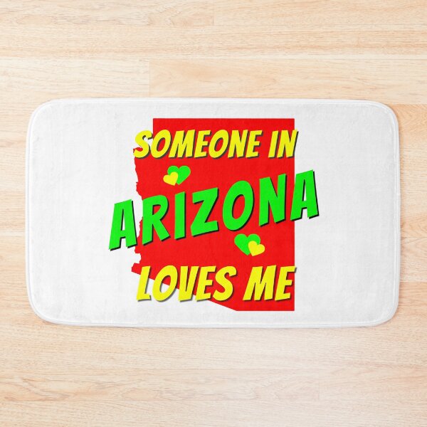 Item preview, Someone in Arizona Loves Me State Map Outline designed and sold by jutulen.