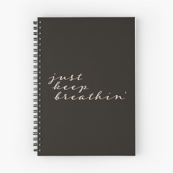 Item preview, just keep breathin' (dark) designed and sold by BoxOffice2938.
