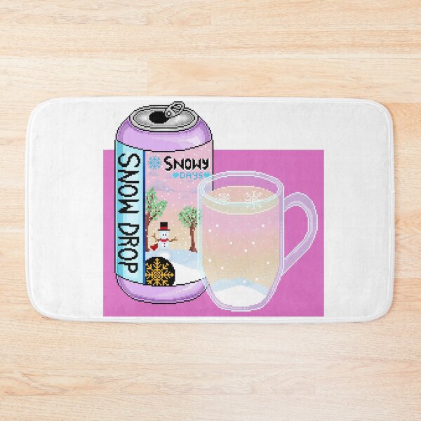Item preview, Snow Drop Snowy Days Pixel Soda designed and sold by MetallicWings15.