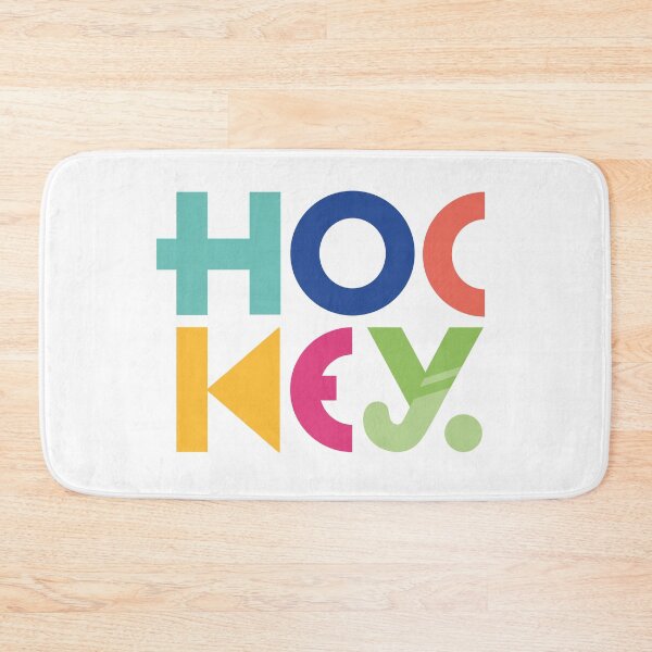 Item preview, colorful hockey logo designed and sold by hookfreaks.