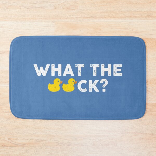 Item preview, What The Duck WTF Funny Rubber Duck Pun Humor  designed and sold by alenaz.