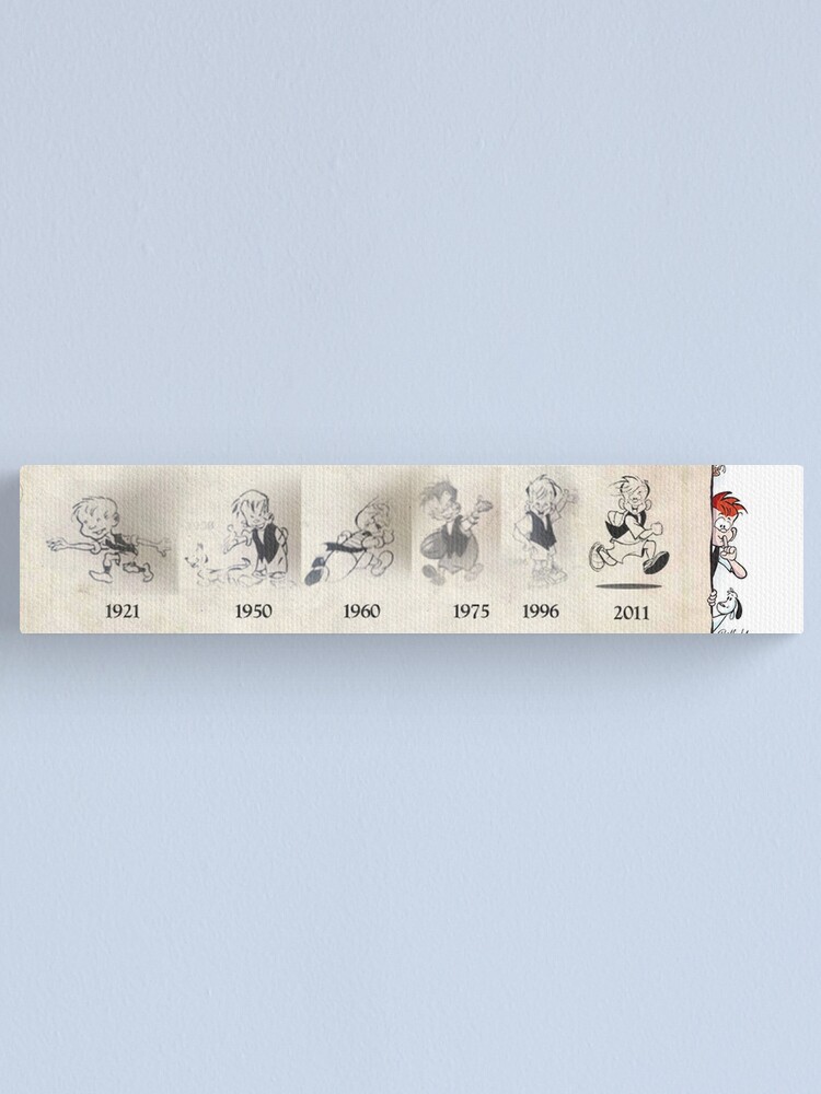 Alternate view of Evolution of Meggs Canvas Print