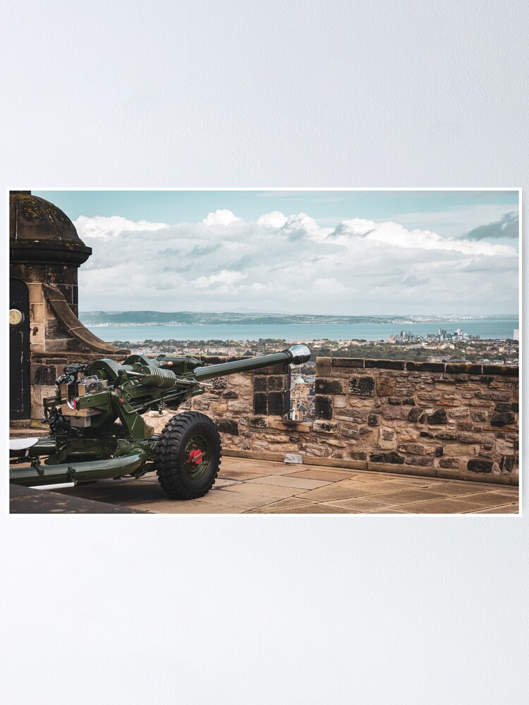 The One O Clock Gun Poster By Astralfoxphotos Redbubble