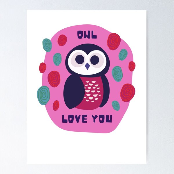 Item preview, Owl Love designed and sold by TheGiftHub.