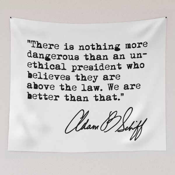 Item preview, We are better than that - Adam Schiff (black) designed and sold by Thelittlelord.