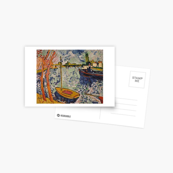 Seine Chatou Postcard