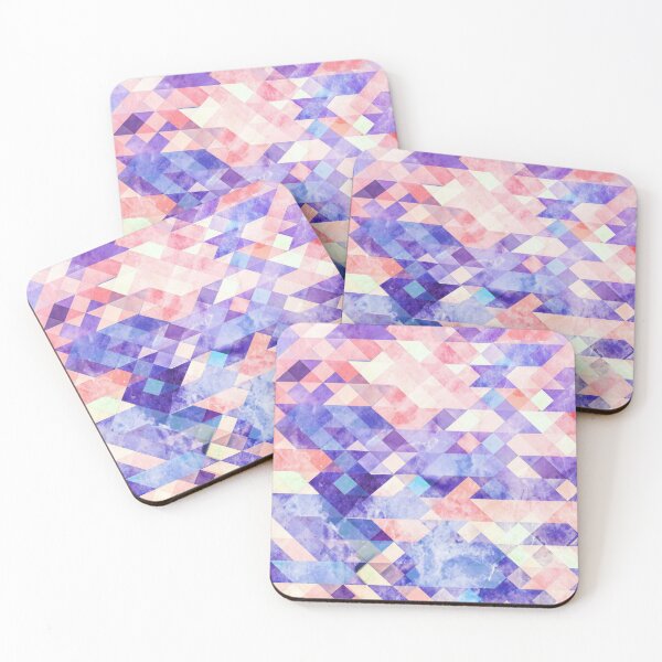 Item preview, Colorful marble triangle tiles designed and sold by OanaSo.