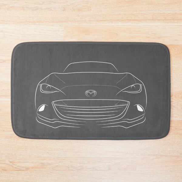 Item preview, Mazda Miata mx-5 ND - front stencil, white designed and sold by mal-photography.
