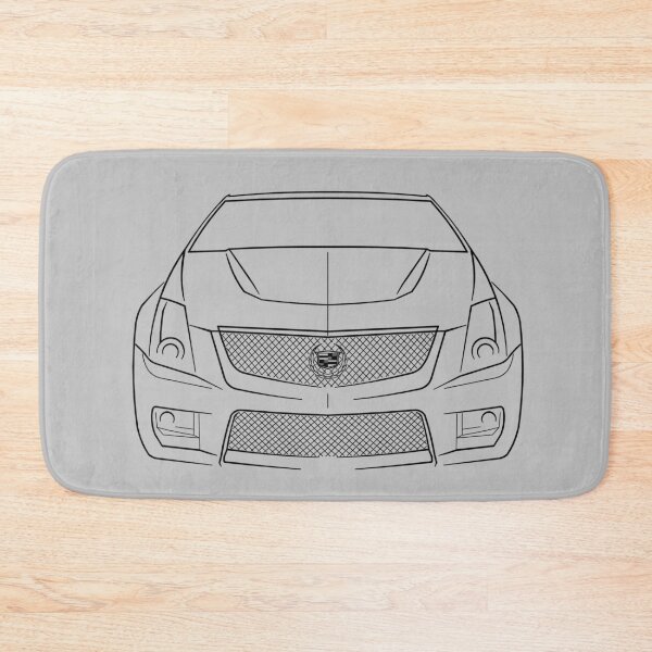 Item preview, Caddy CTS-V - Front Stencil, black designed and sold by mal-photography.