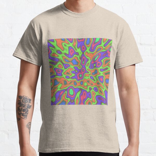 Color Sequences from LightGreen to PaleVioletRed Classic T-Shirt