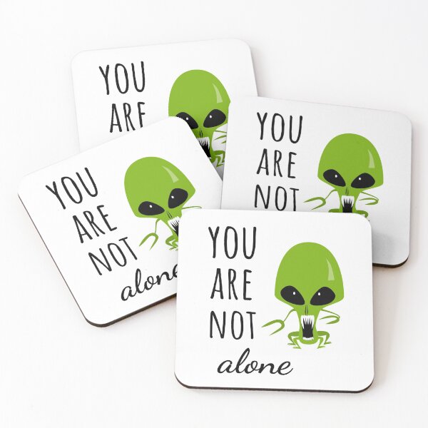 Item preview, You Are Not Alone designed and sold by PinkPandaPress.